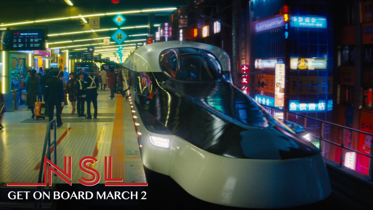 まるで鉄道会社のCM!? ブラピ×伊坂幸太郎『ブレット・トレイン』特別映像が解禁！ 最後には傷だらけの哀愁漂うブラッド・ピットが登場!!